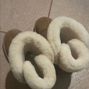 UGG Cream Shearling Boots